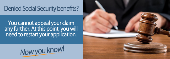 What to do if denied in Federal Court?