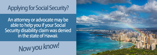 Disability benefits in Hawaii