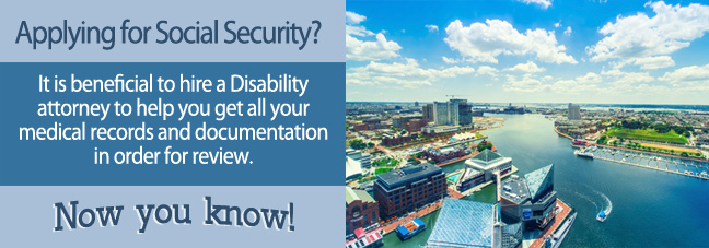 Filing a Disability Claim in Maryland