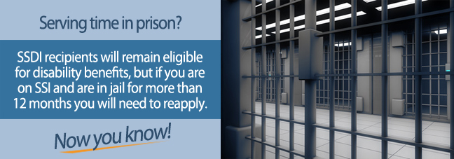 Do I have to reapply for benefits after going to jail?