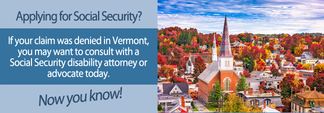 Filing a Disability Claim in Vermont 